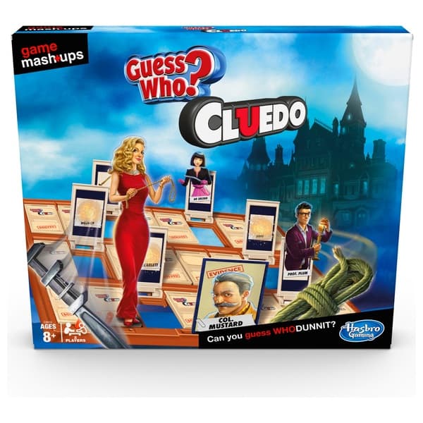 Guess Who and Cluedo Mashups game box