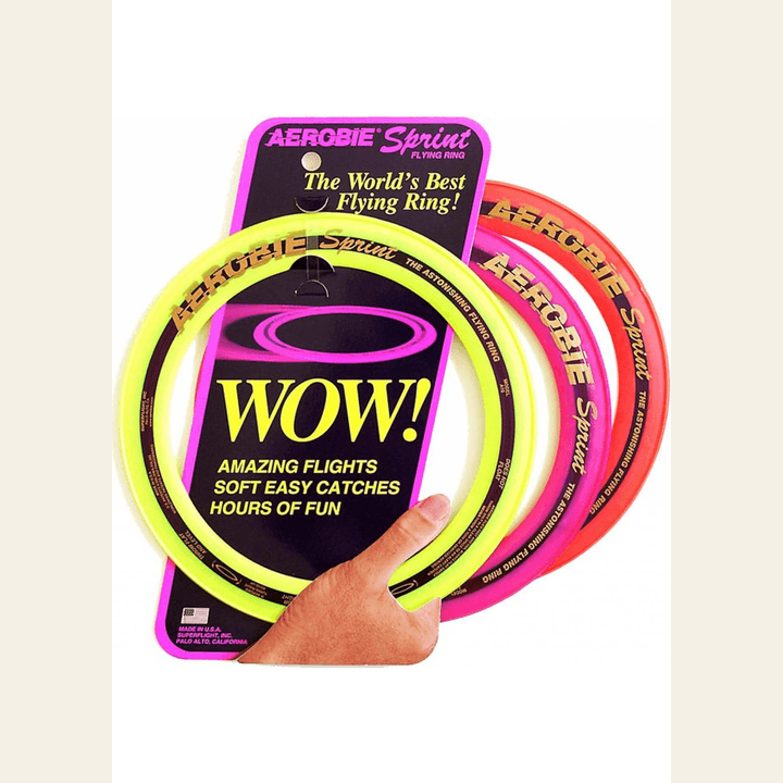 Aerobie Sprint Flying Ring (2021) product packaging