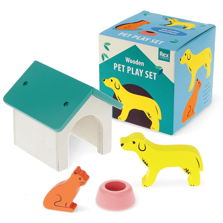 Wooden pet playset from Rex London