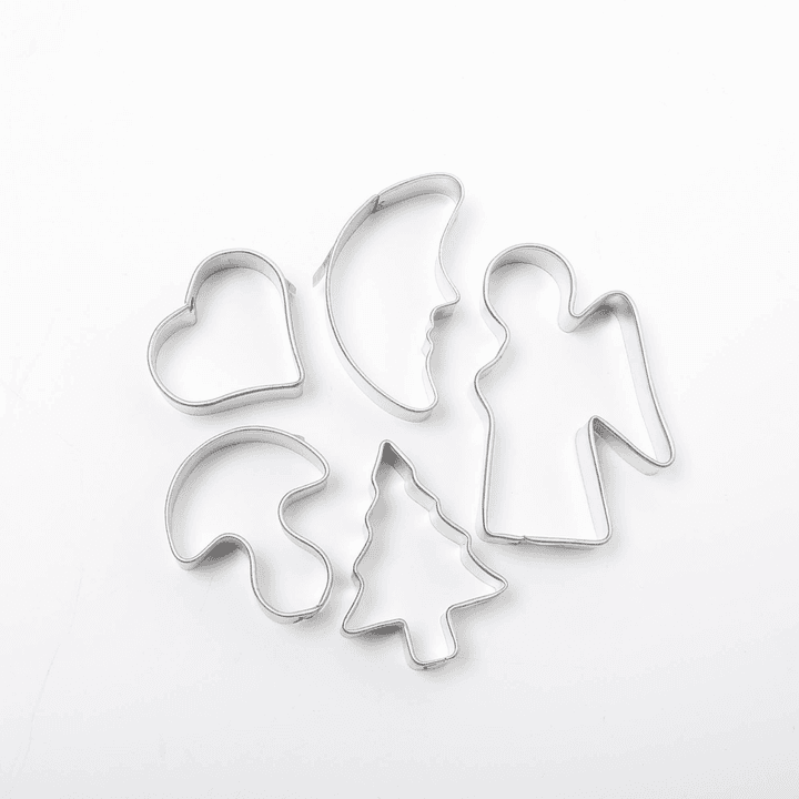 Mini Cookie Cutters , Set of 6 from Conscious Craft