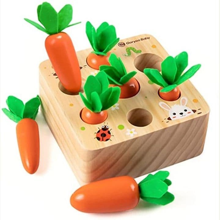 A carrot-harvest puzzle