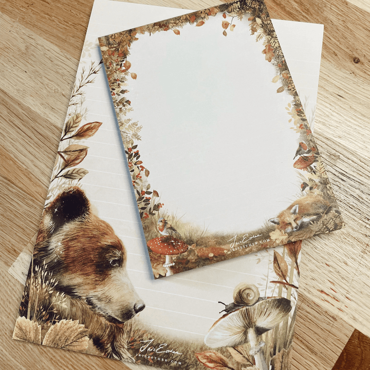 Tiny Forest Notepad , A7 from Conscious Craft