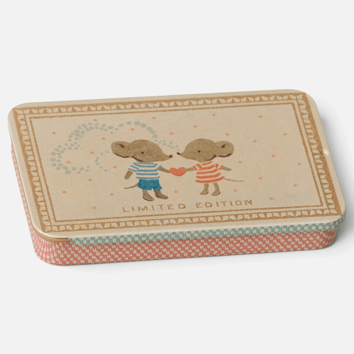 Metal Box with Sliding Lid , Mice from Conscious Craft