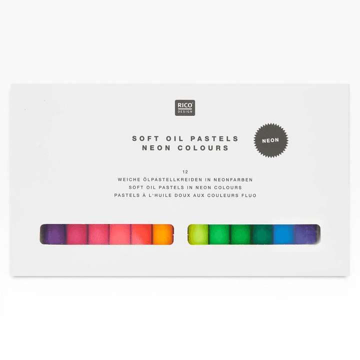 Oil Pastels , Neon 12 Colours from Conscious Craft