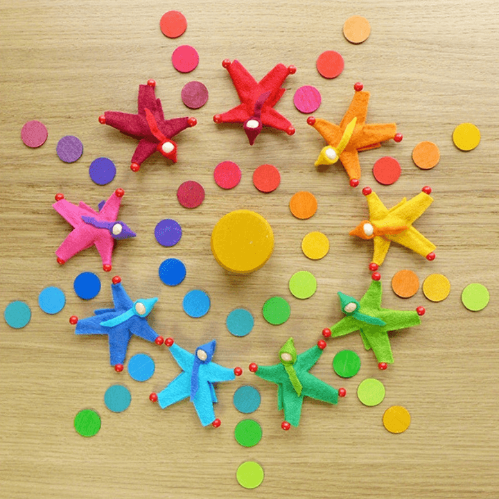 Assorted Kraul flexible little characters; the linked £4.99 option is one randomly coloured figure